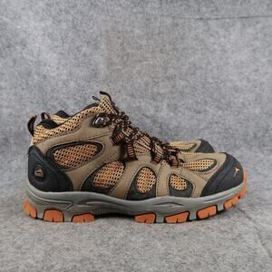 Pacific Mountain Shoes Youth 4 Hiking Boots Cedar Jr Mid Lace Up Outdoor Trail
